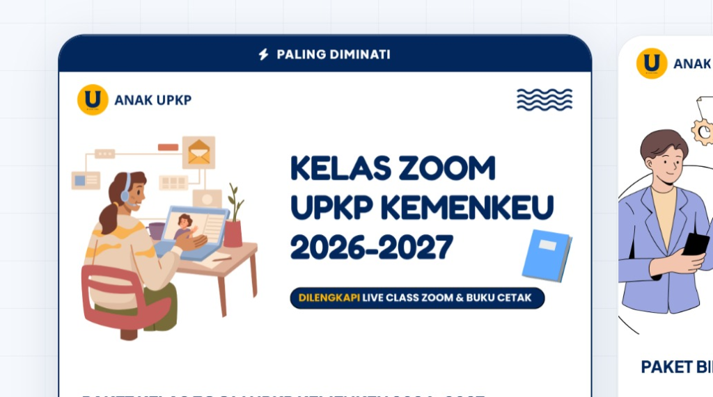 PAKET KELAS ZOOM UPKP KEMENKEU 2026-2027